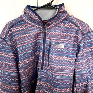 Great used condition Mens Large North Face Qzip